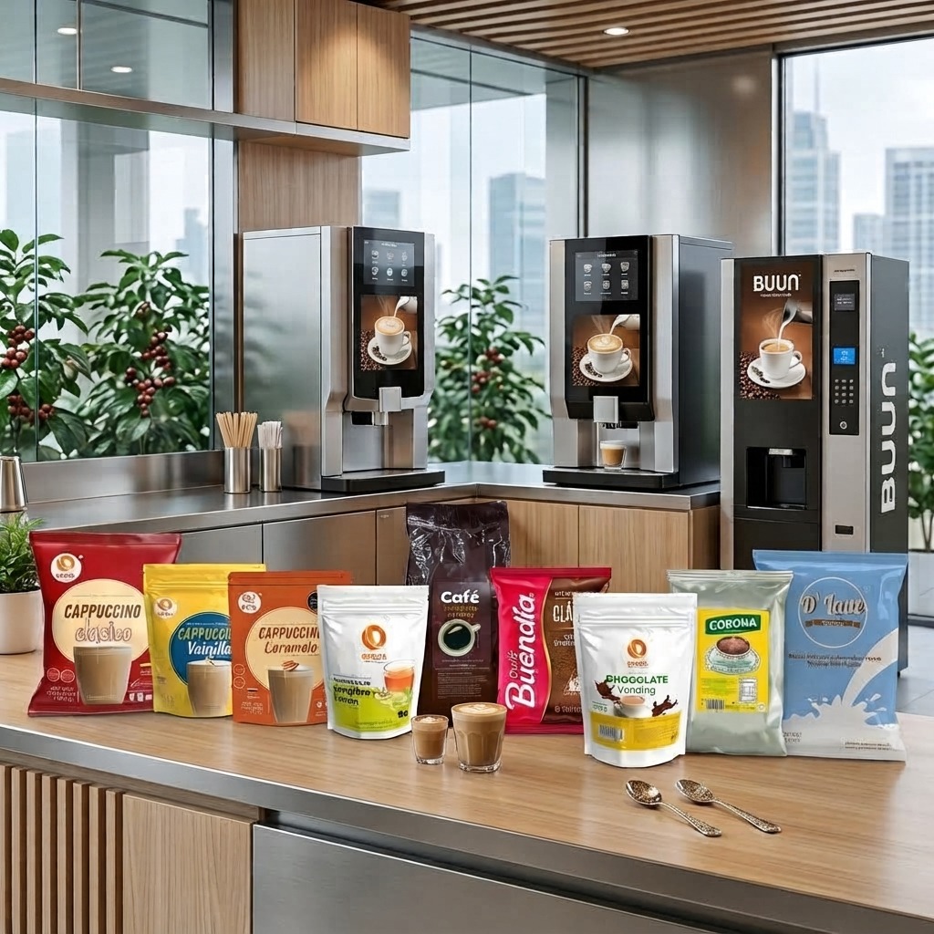 Leche Vending y Productos Para Máquinas