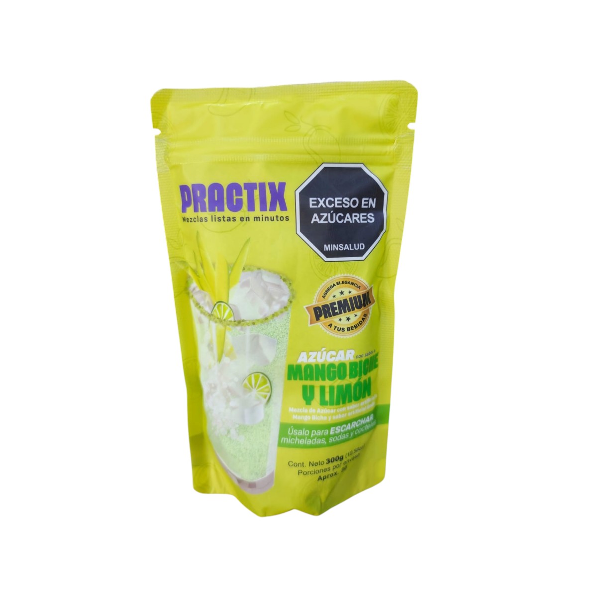 Azucar Mango Biche Limón Practix x500G