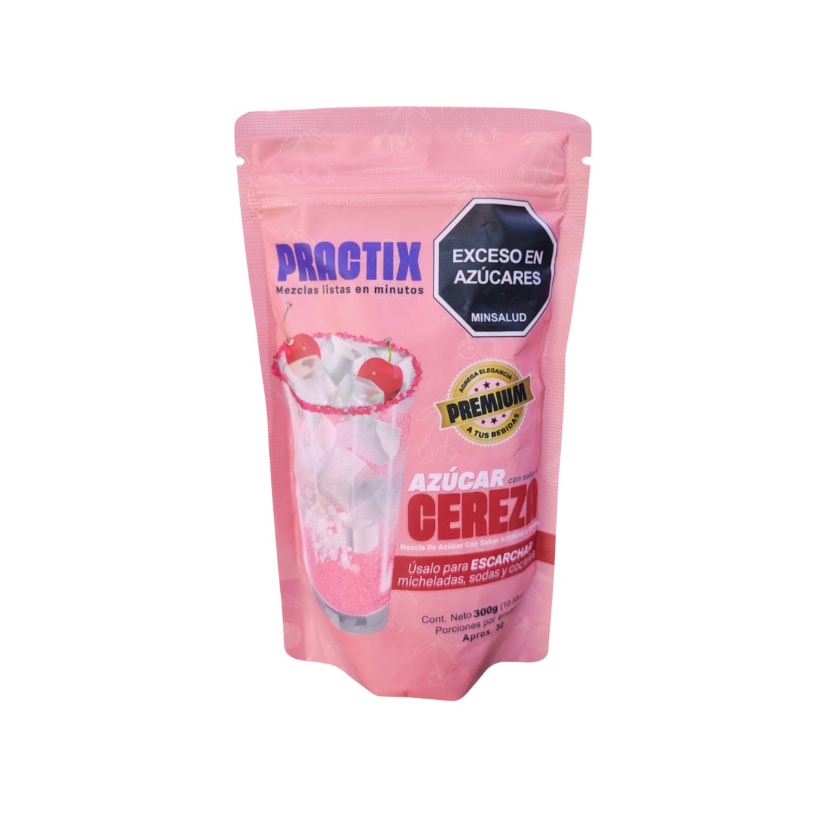 Azúcar Cereza Practix x 300gr