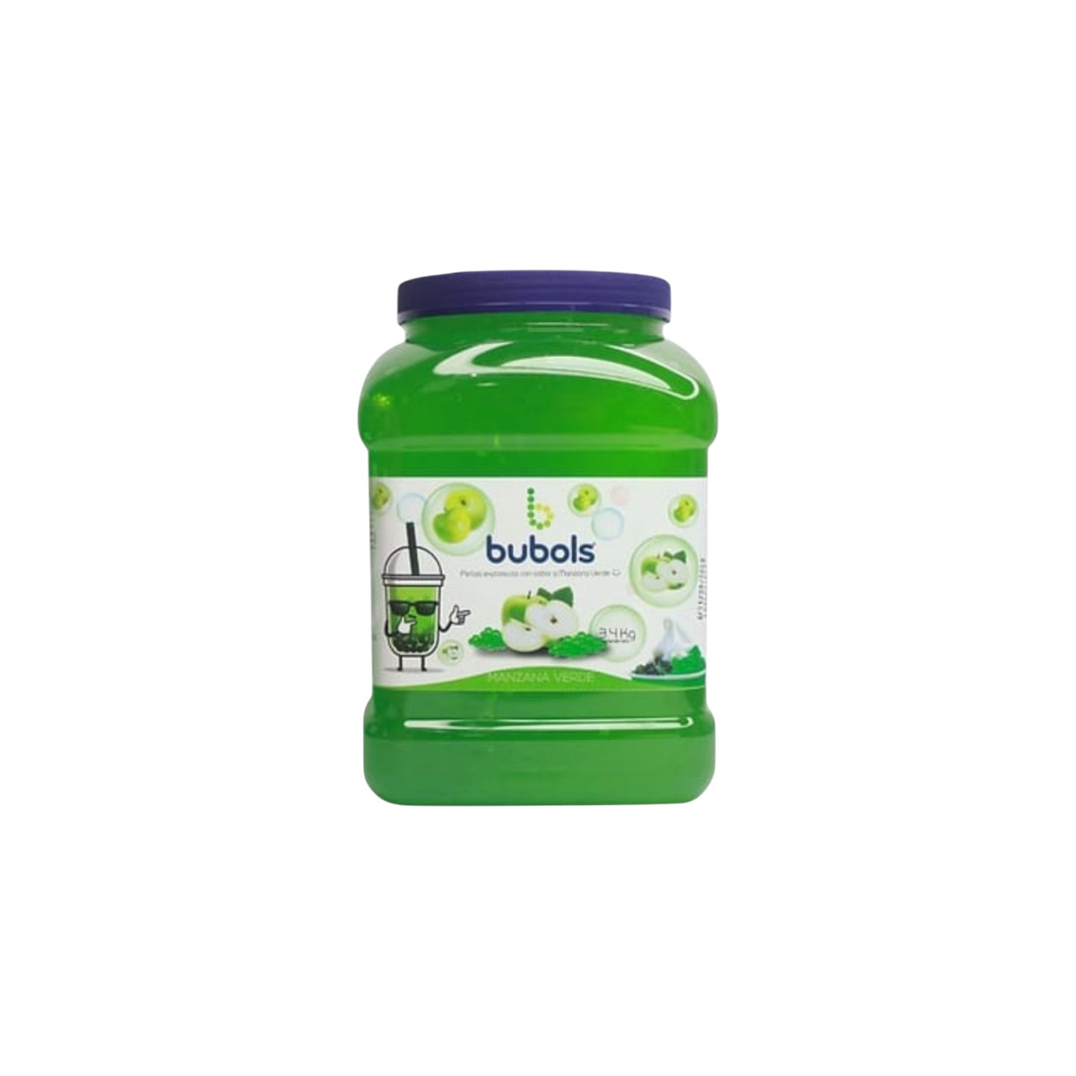 Perlas Manzana Verde x 3.400gr