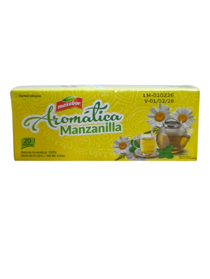 TISANA MANZANILLA X20