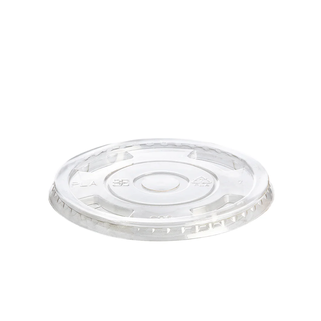 Tapa Plana 12-16 oz PET Wau x 50