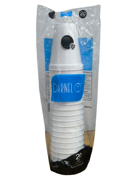 Vaso Darnel Icopor 14 onz x 20 und