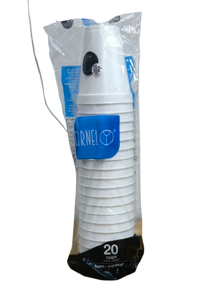 Vaso Darnel Icopor 12 oz x 20 und