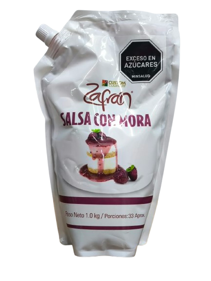 Salsa Mora Zafrán x kilo