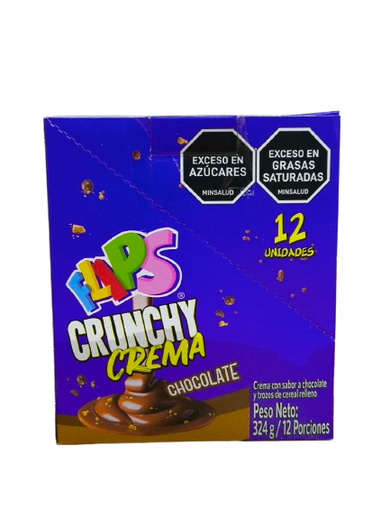 Crema Flips Crunchy x 27 gr x 12 und
