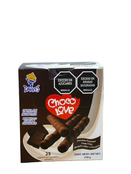 Barquillo Rolled Chocolate x 25 und