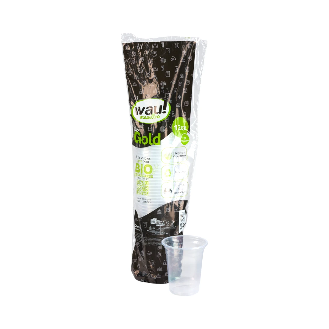 Vaso Gold 12 oz x 50
