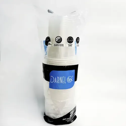 Contenedor Darnel 32 oz con tapa x 25 unds