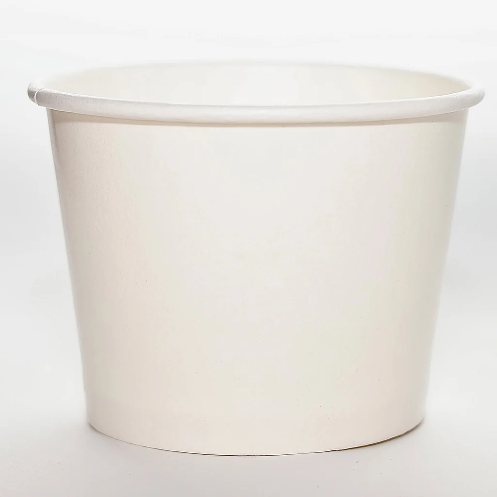 Contenedor 12 oz Blanco. Tira x 50