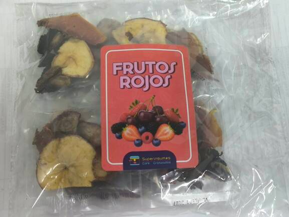 Fruta Desh Rojas x 10 sachets