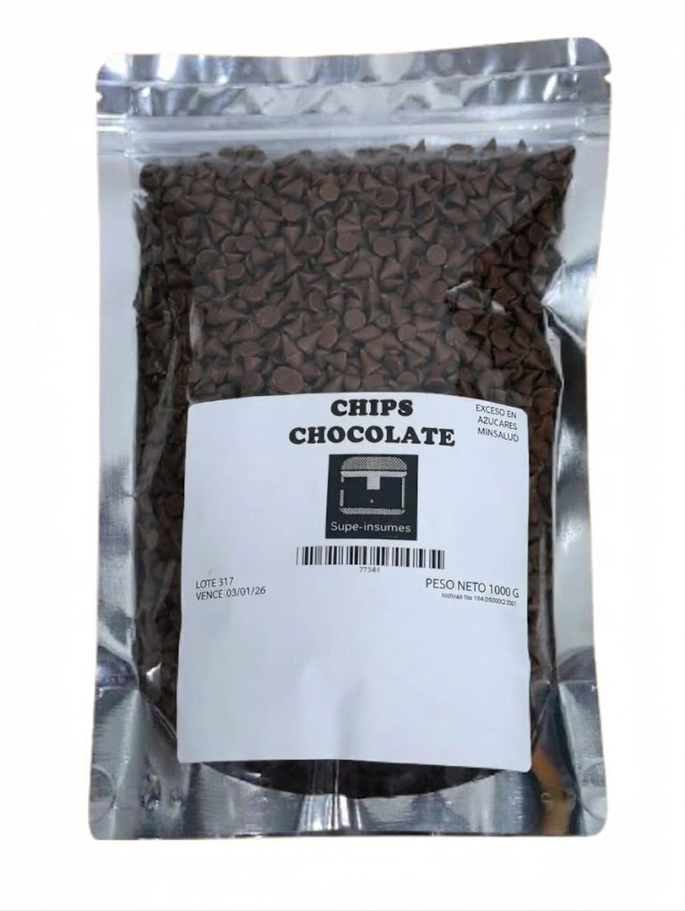 Chips Chocolate SUPERINSUMOS x Kilo